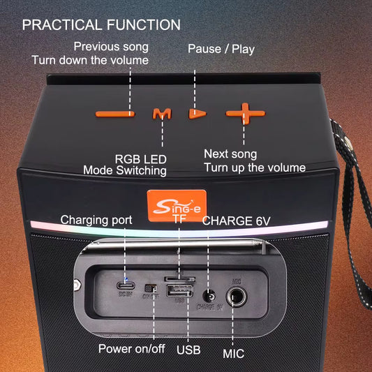 Enceinte Portable Sans Fil HM-902