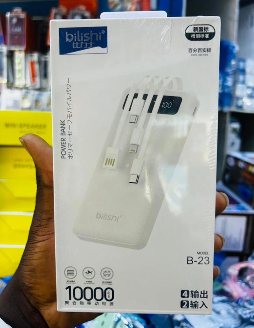 Batterie Externe (Powerbank) multiprises et Magnétique 2 en 1 10000mAh