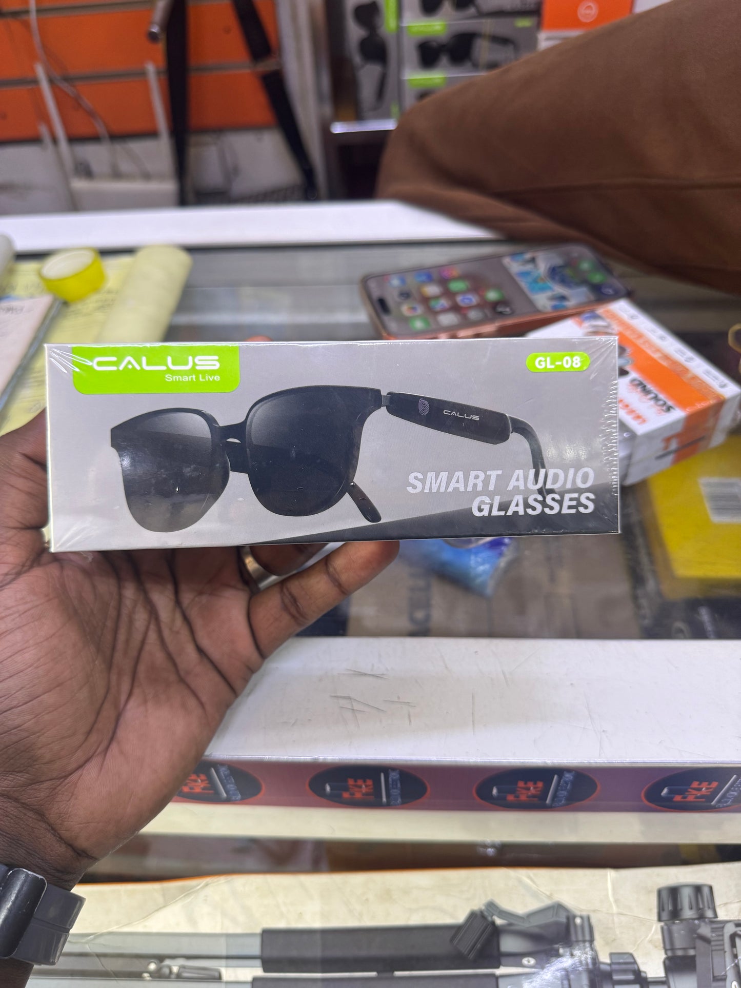 Lunettes Connectées CALUS GL-08 – Smart Audio Glasses