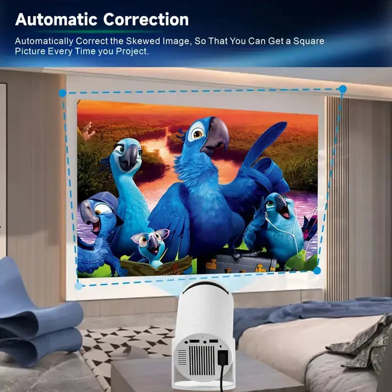 Projecteur Multimédia 4K TV avec console