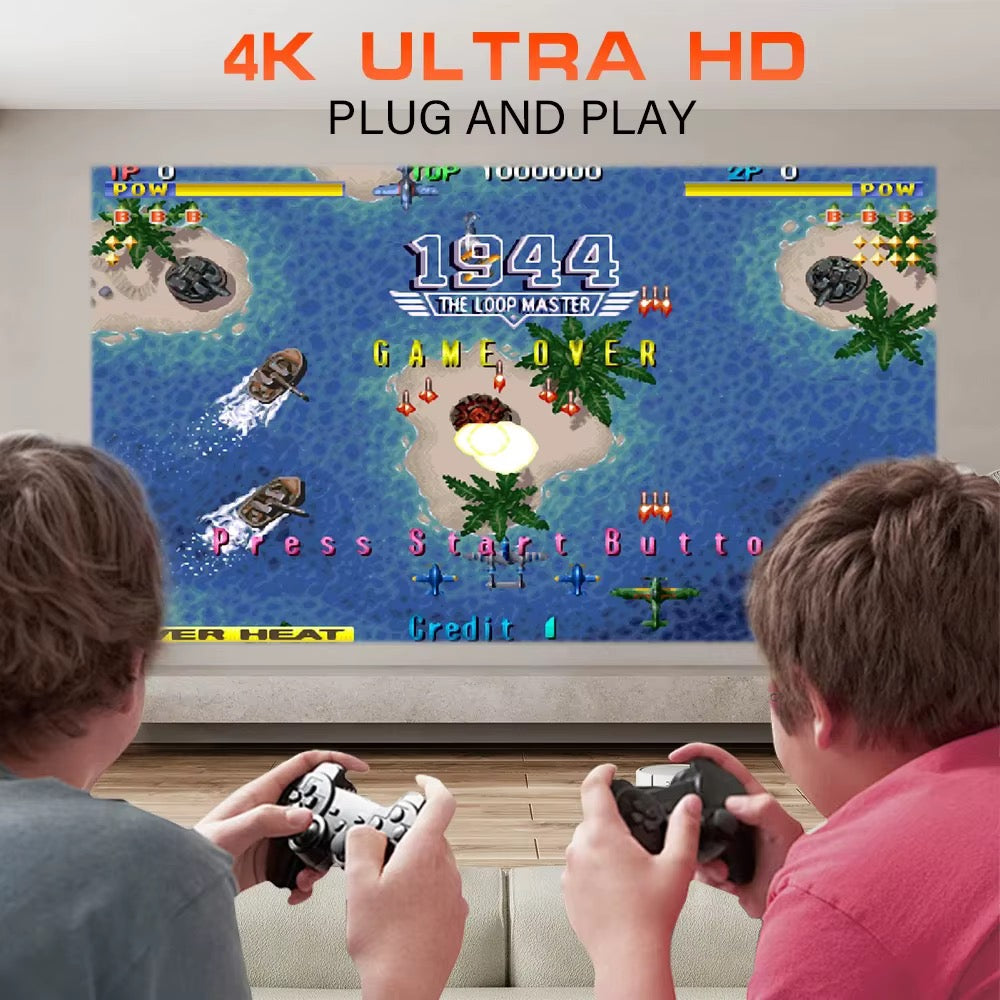 Projecteur Intelligent & Console de Jeux Rétro 2-en-1