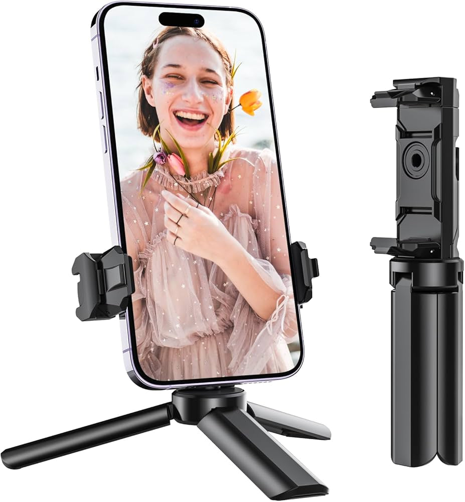Support et mini trepied vidéo PLOKAMA LIVE-M5 Pro