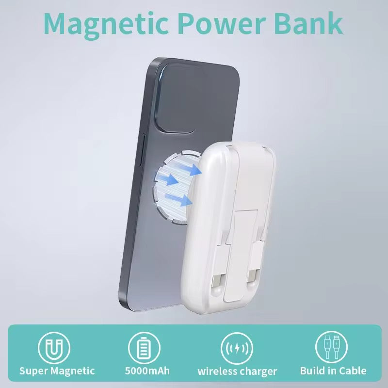 Power Bank Sans Fil Magnétique CK90 – 10.000 mAh