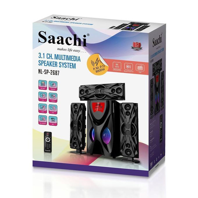 Enceinte Amani Y6 Avec 3 Baffles