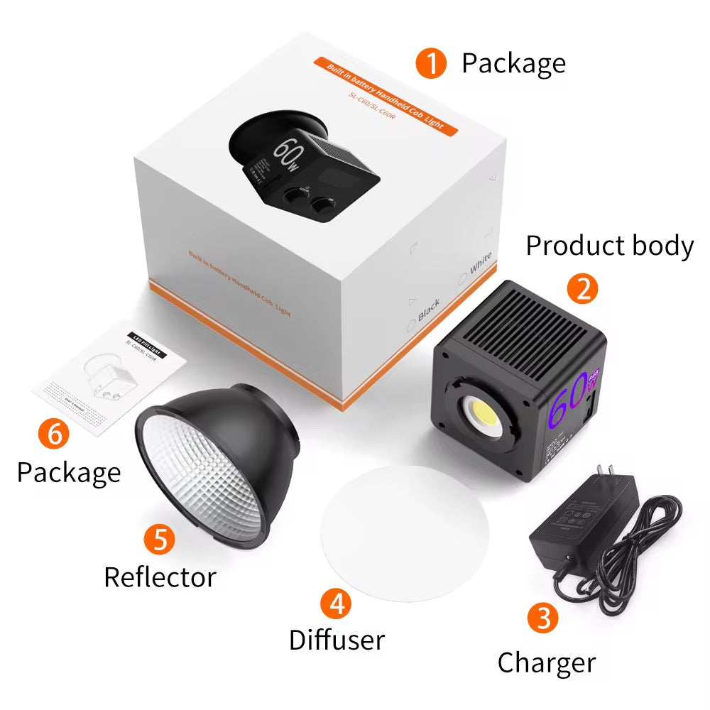 Lampe led portatif 60W