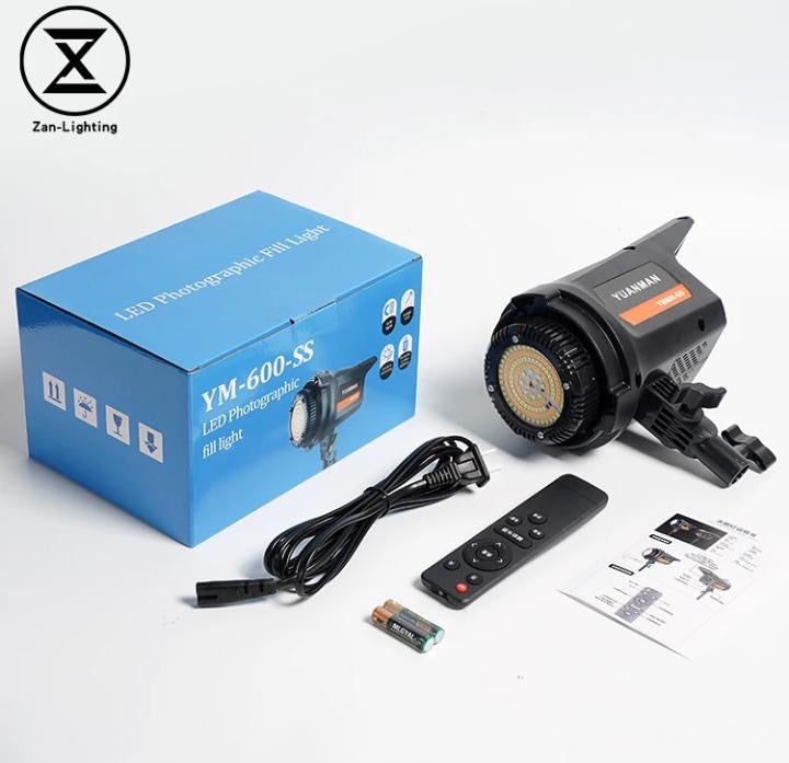 Kit Éclairage Studio YM-600-SS – Projecteur LED COB (100W) & Softbox Lanterne