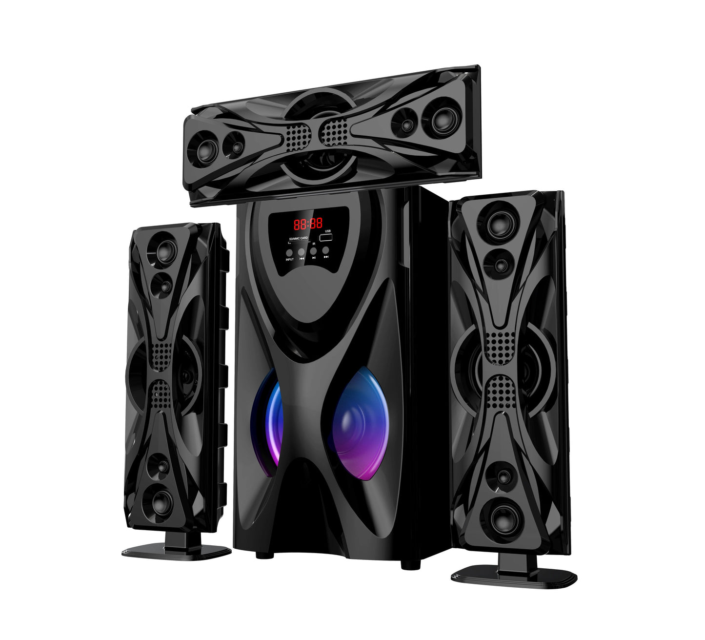 Enceinte Amani Y6 Avec 3 Baffles