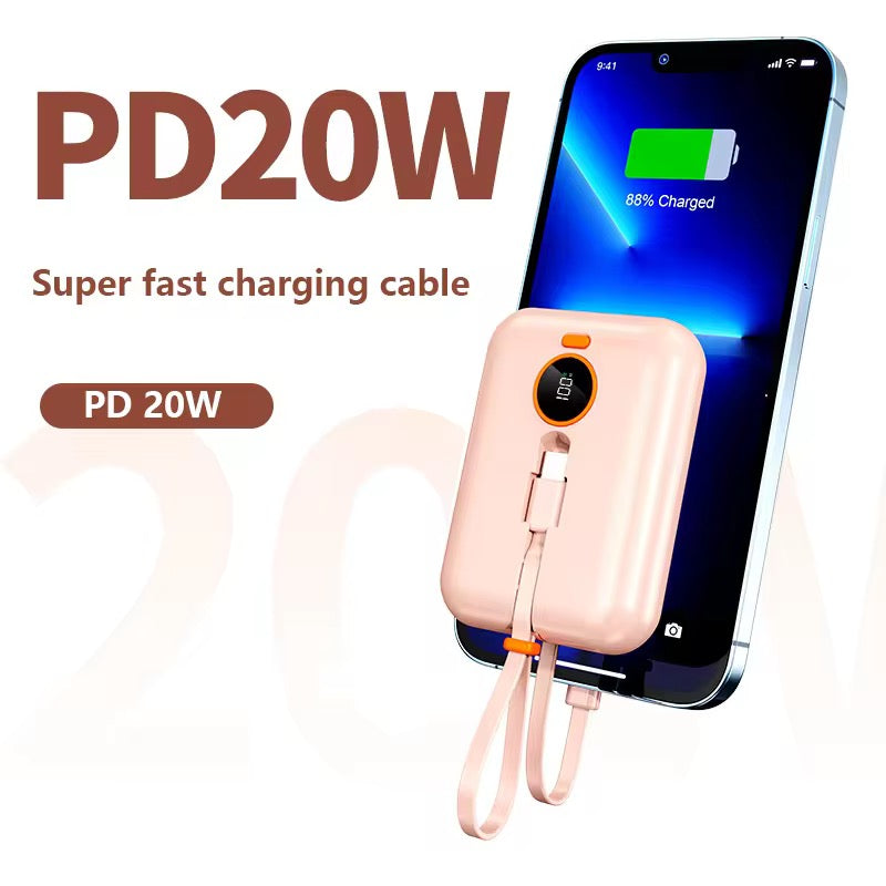 Mini Power Bank Ultra-Rapide 66W & PD20W