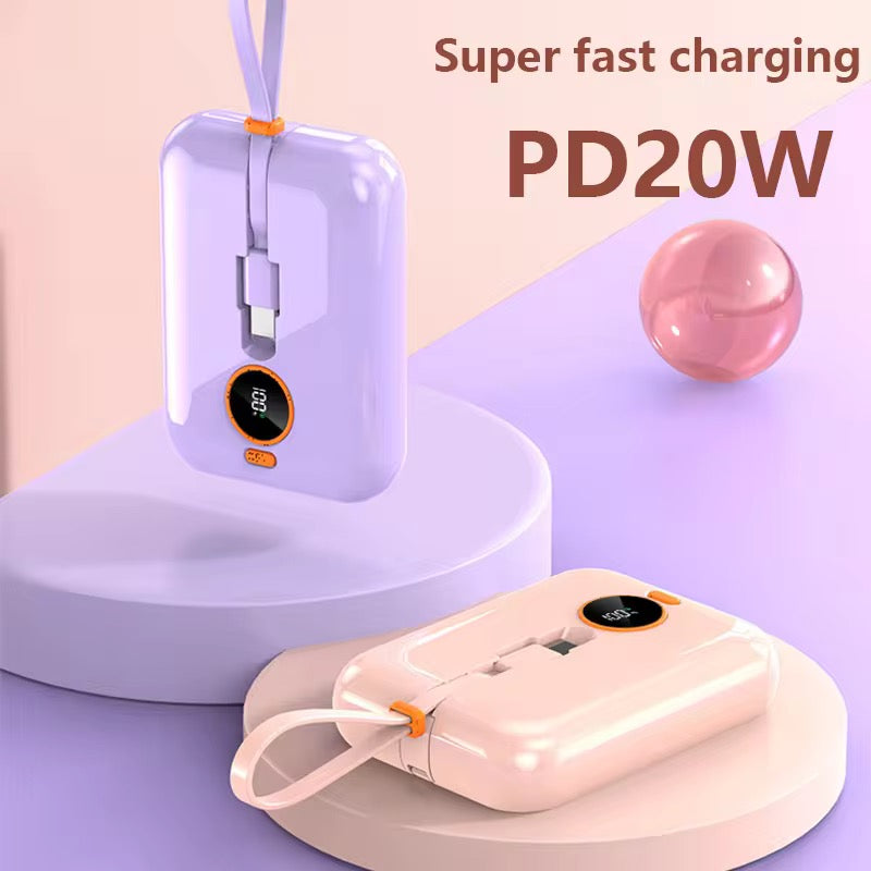 Mini Power Bank Ultra-Rapide 66W & PD20W