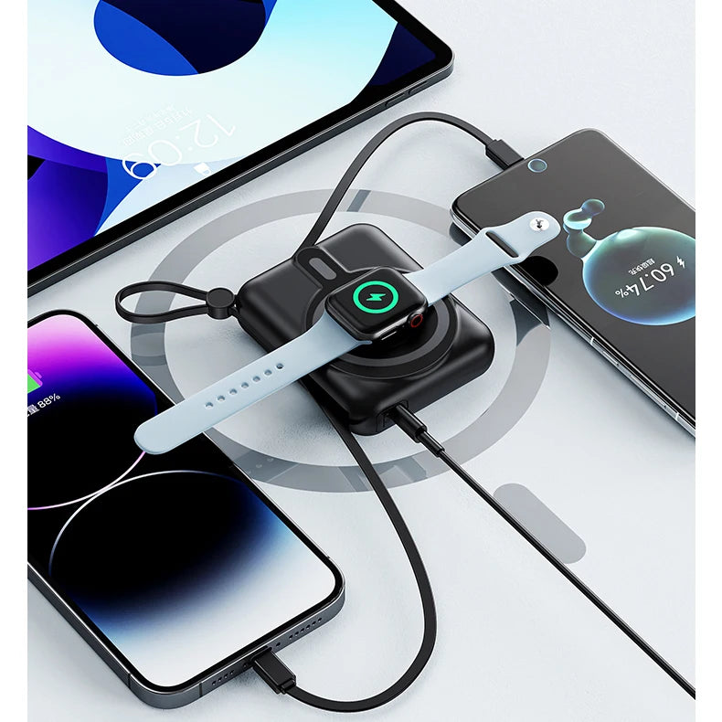 PowerBank 3en1 Magnétique 10.000mAh
