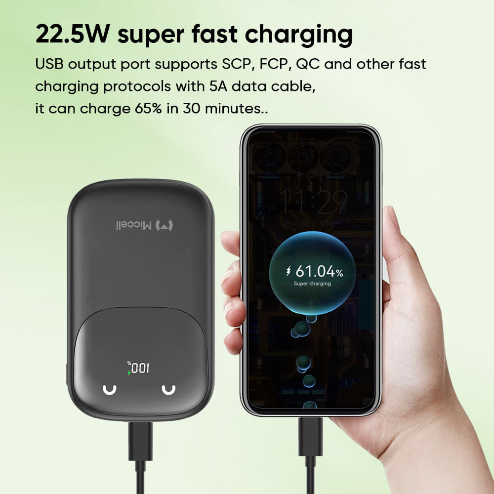 Batterie Externe Miccell 20000mAh Mini