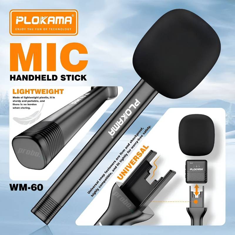 Kit double microphone PLOKAMA WM-60
