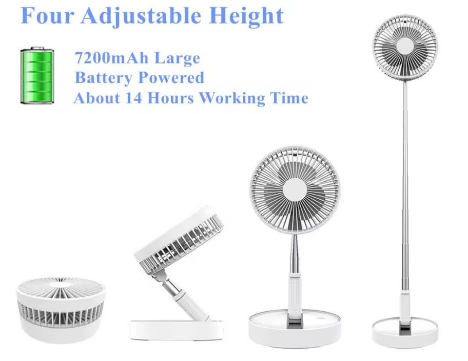 Ventilateur Télescopique Rechargeable S300
