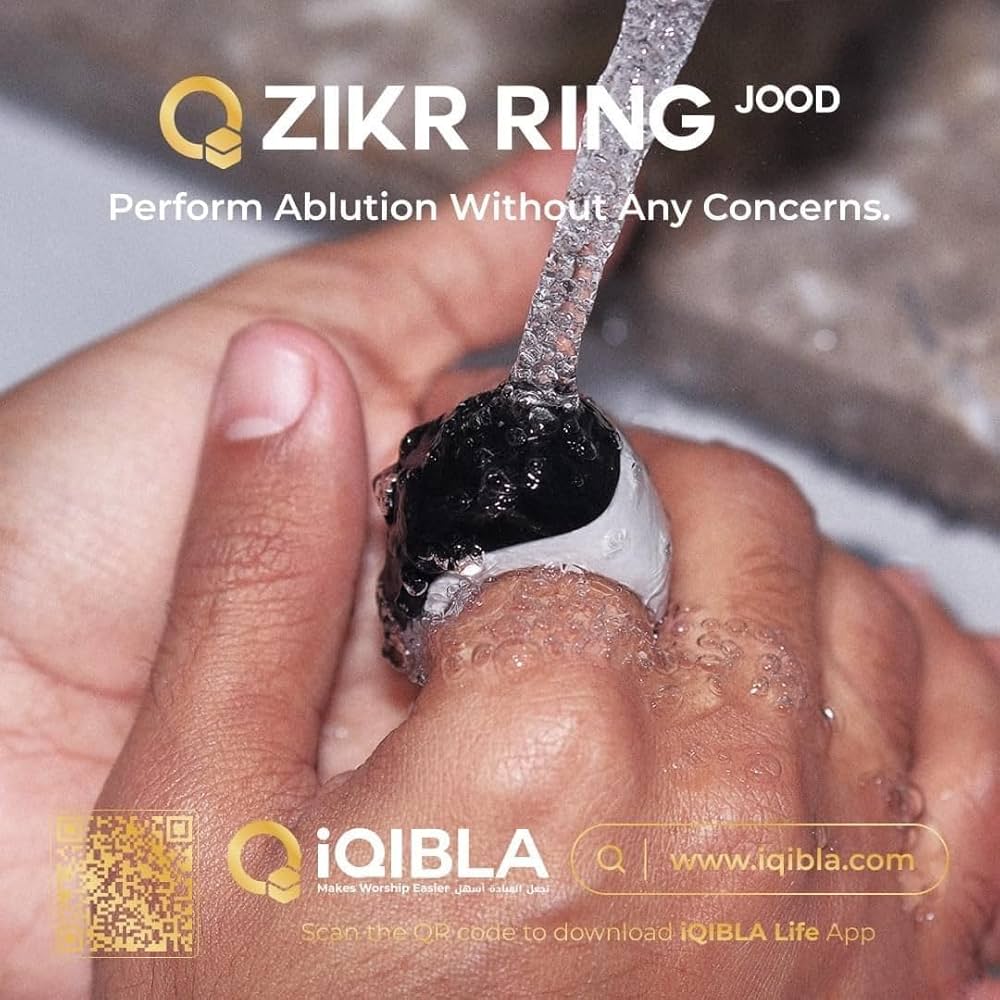Bague iQIBLA Zikr Ring avec Boîtier
