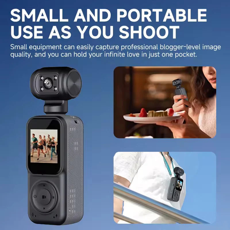 Caméra d'Action Portable 4K