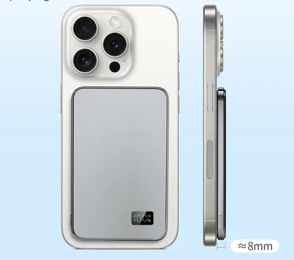 PowerBank en titane Slim 5.000mAh