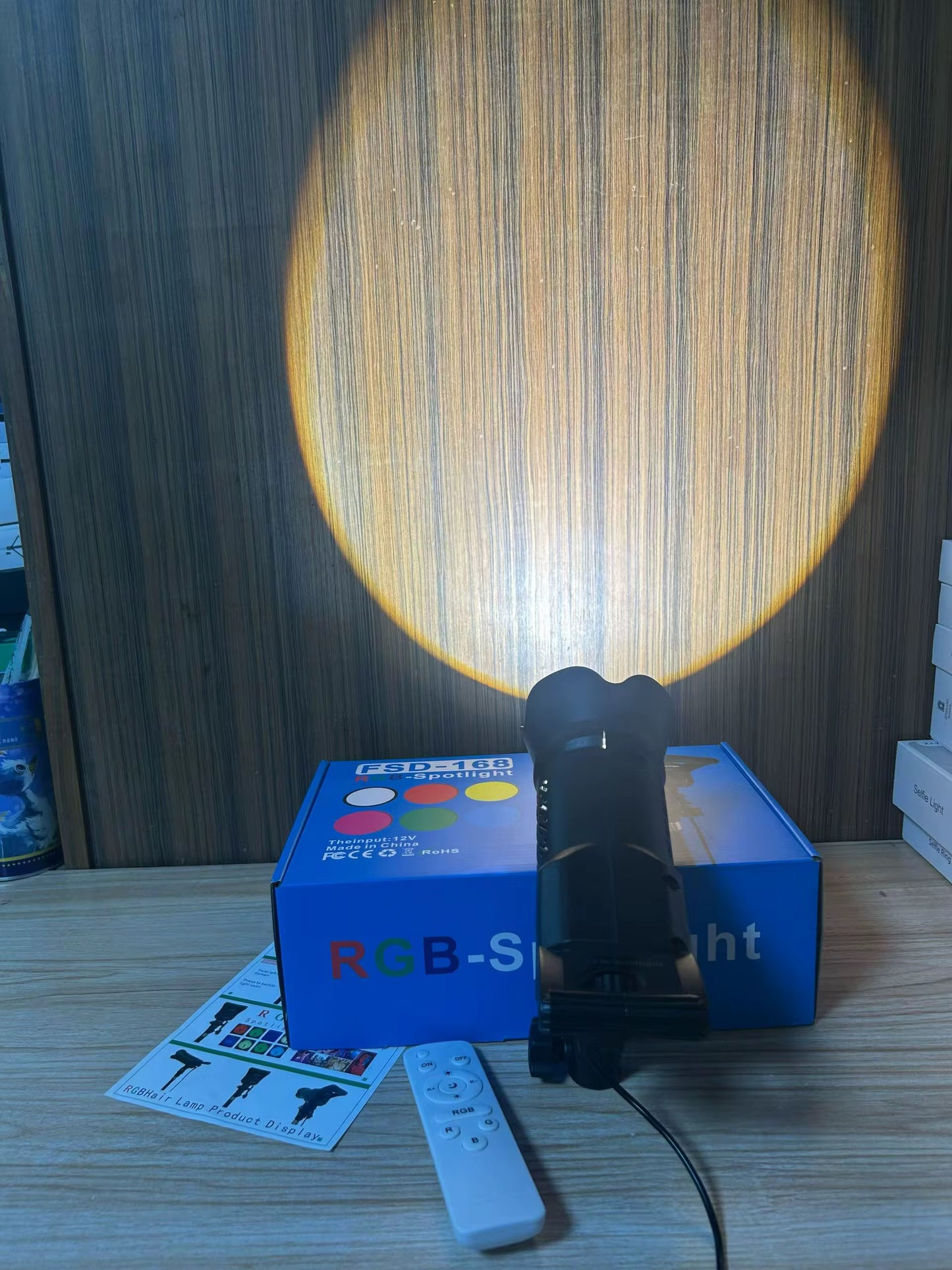 Projecteur Spot de fond LED RGB