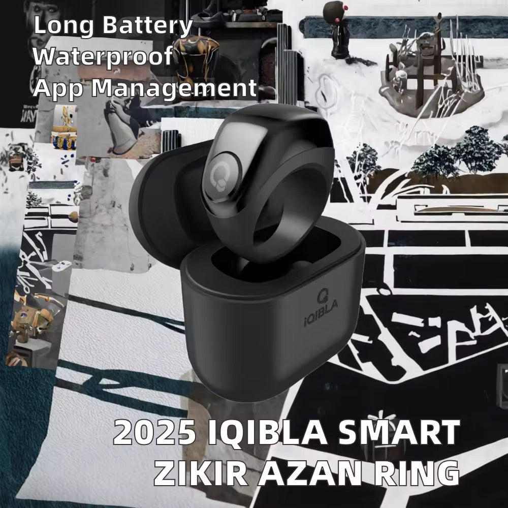 Bague iQIBLA Zikr Ring avec Boîtier