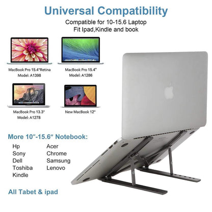 Support en aluminium pour Ordinateur Portable