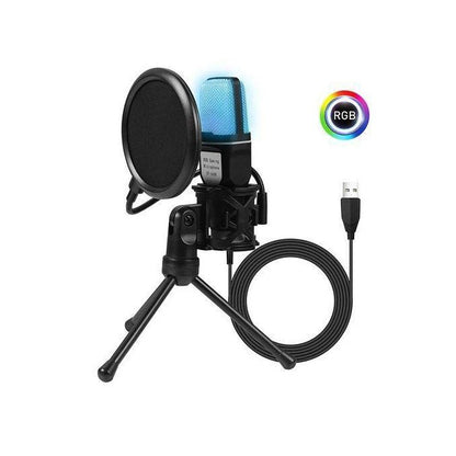 Microphone de jeu RVB Yanmai SF-666R