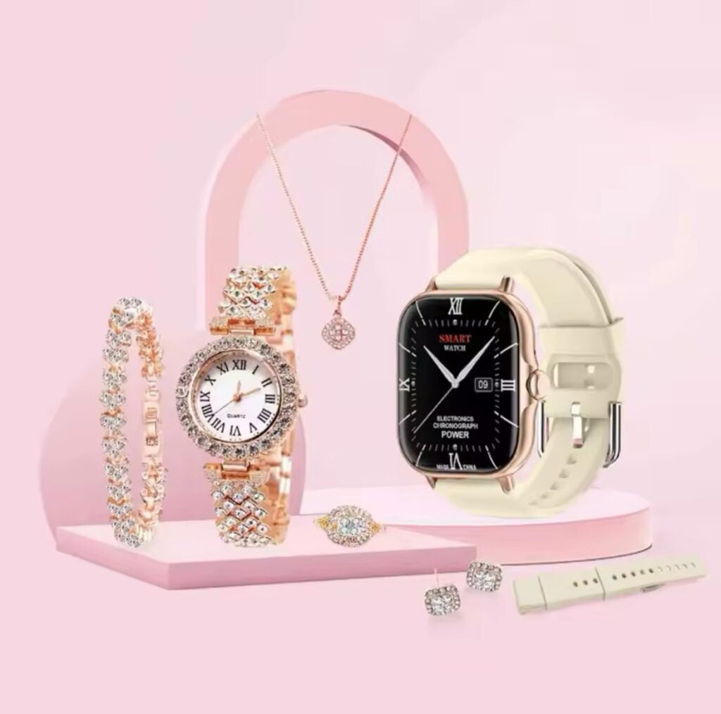 Coffret montre connectée pour femme A58