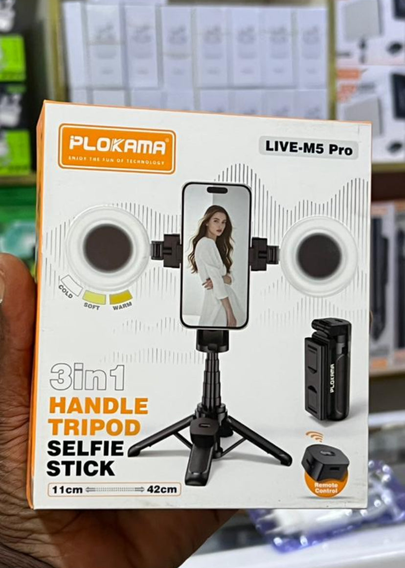 Trepied à table PLOKAMA LIVE-M5 Pro