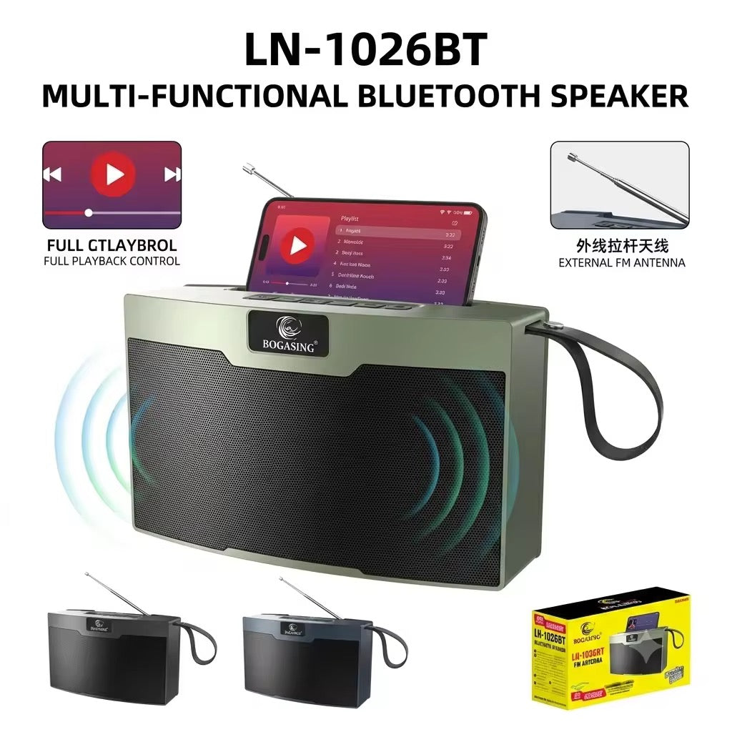 Enceinte Sans Fil Solaire BoomBest LN-1026SUN