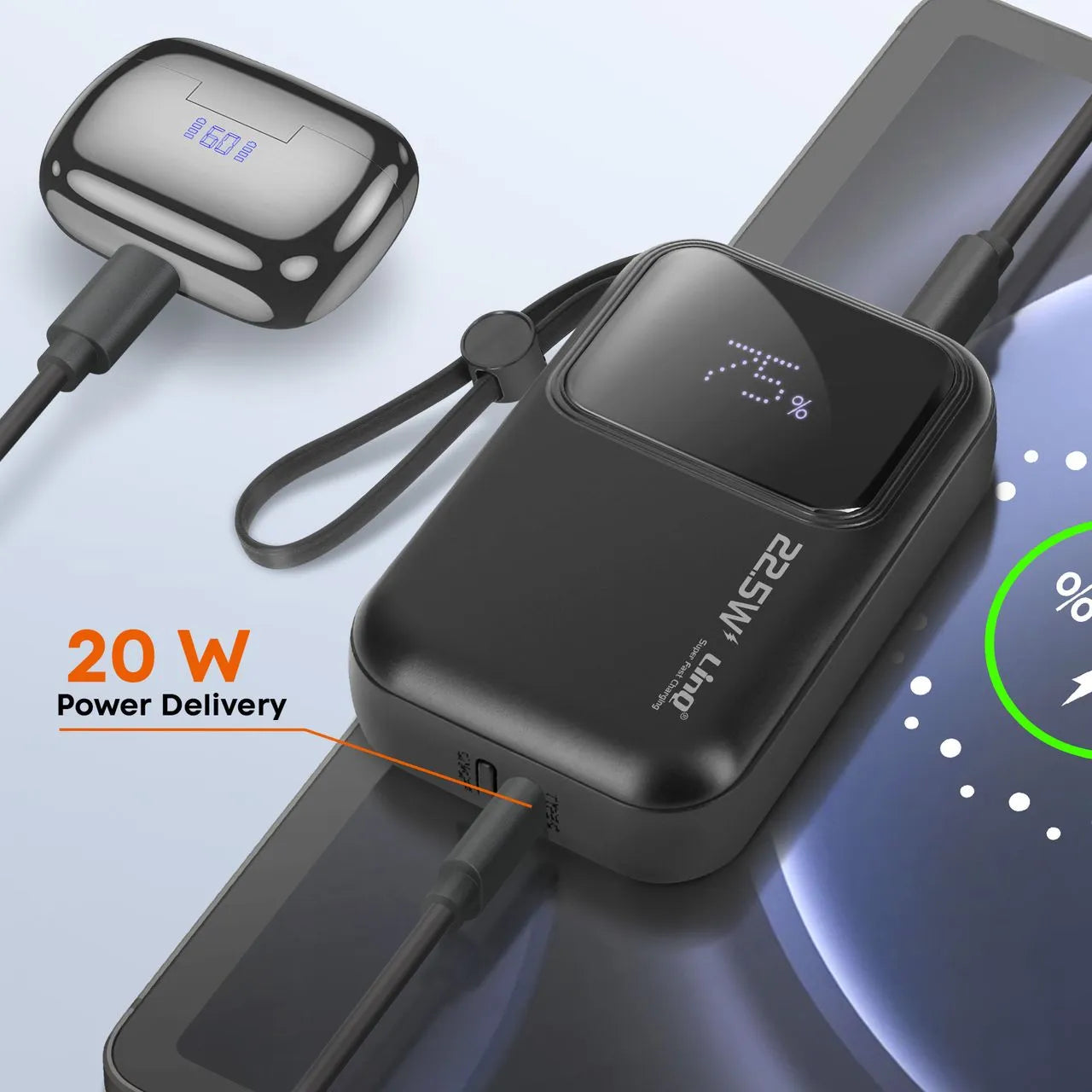 Mini PowerBank DakeWEI 10.000mAh
