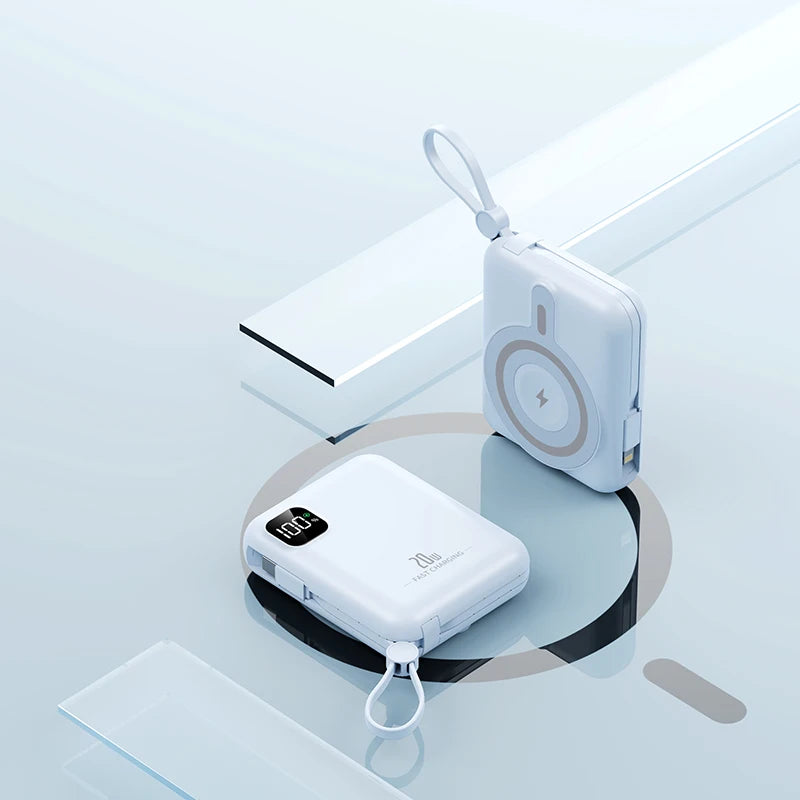 PowerBank 3en1 Magnétique 10.000mAh