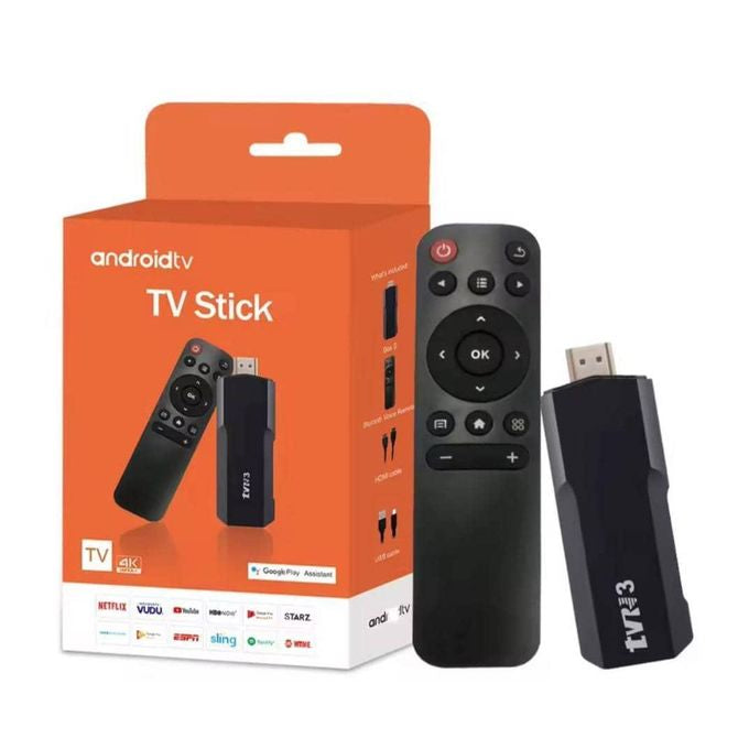 Android TV Stick - Smart Android Box - 4GB + 64GB