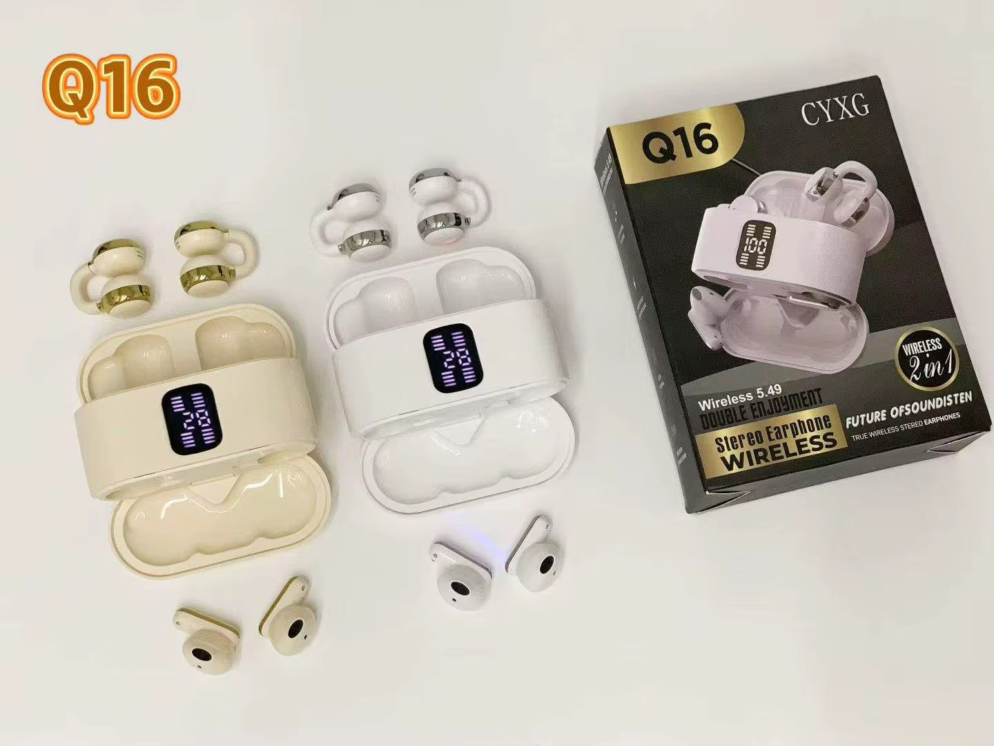 Boitier double ecouteurs Q16