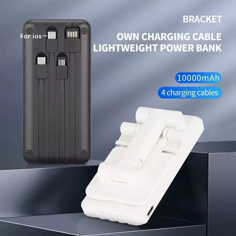Support avec PowerBank 2en1
