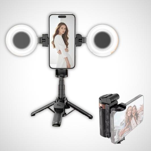 Support et mini trepied vidéo PLOKAMA LIVE-M5 Pro