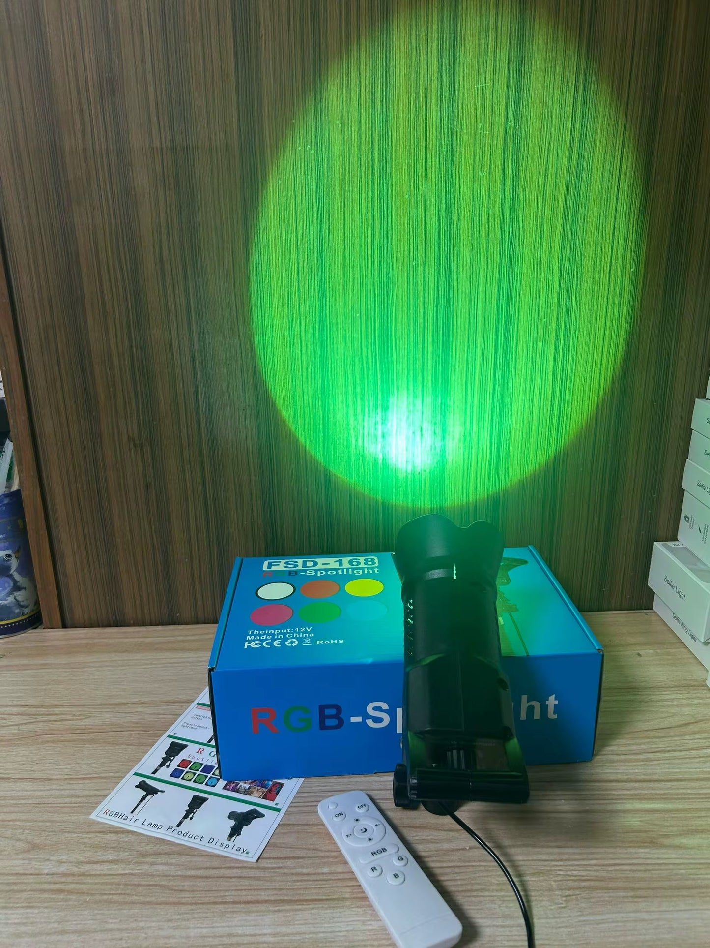 Projecteur Spot de fond LED RGB