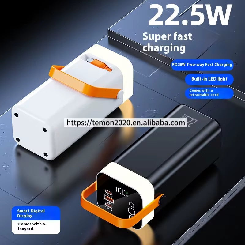 Batterie Externe Haute Capacité SPACEX SP-510 | 50 000 mAh & Charge Super Rapide 22.5W