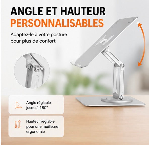 Support ordinateur articulé 3 Axes