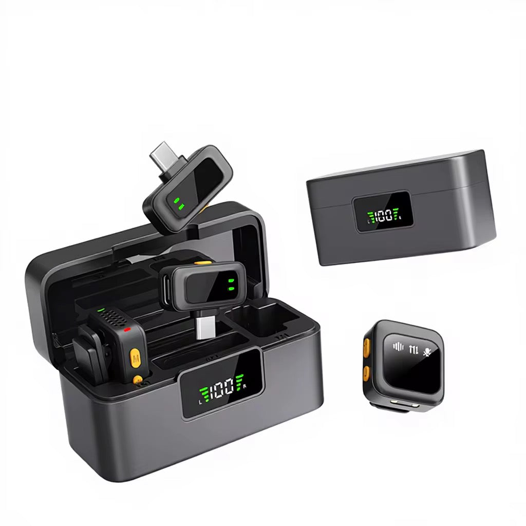Microphone mini sans Fil Reduction du bruit ANC