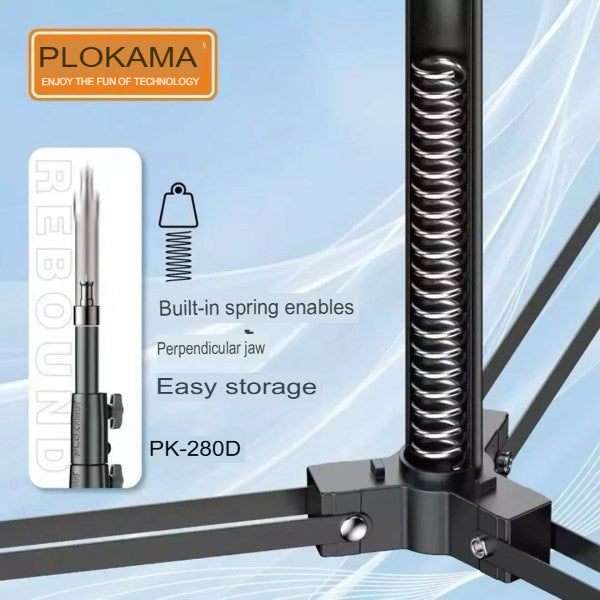 Grand trépied professionnel rugide Plokama PK-280D