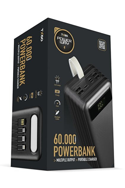 Powerbank 60.000 mAh