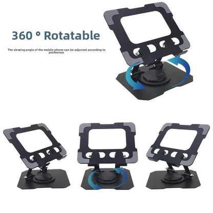 Support ordinateur métallique pliable rotatif à 360°