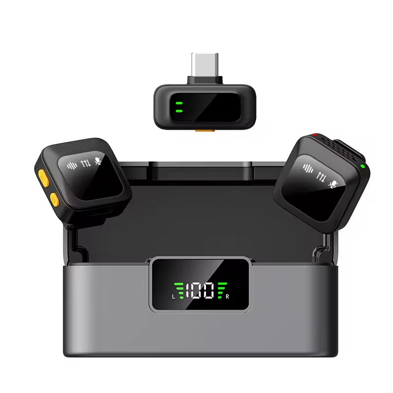 Microphone mini sans Fil Reduction du bruit ANC
