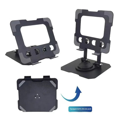Support ordinateur métallique pliable rotatif à 360°