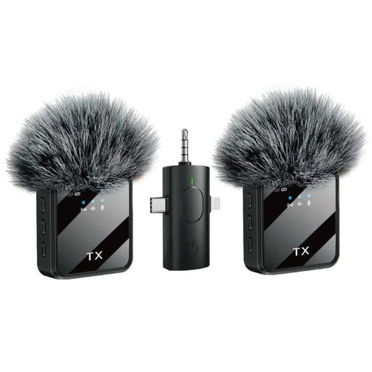 Microphone cravate sans fil F11-2