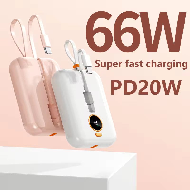 Mini Power Bank Ultra-Rapide 66W & PD20W