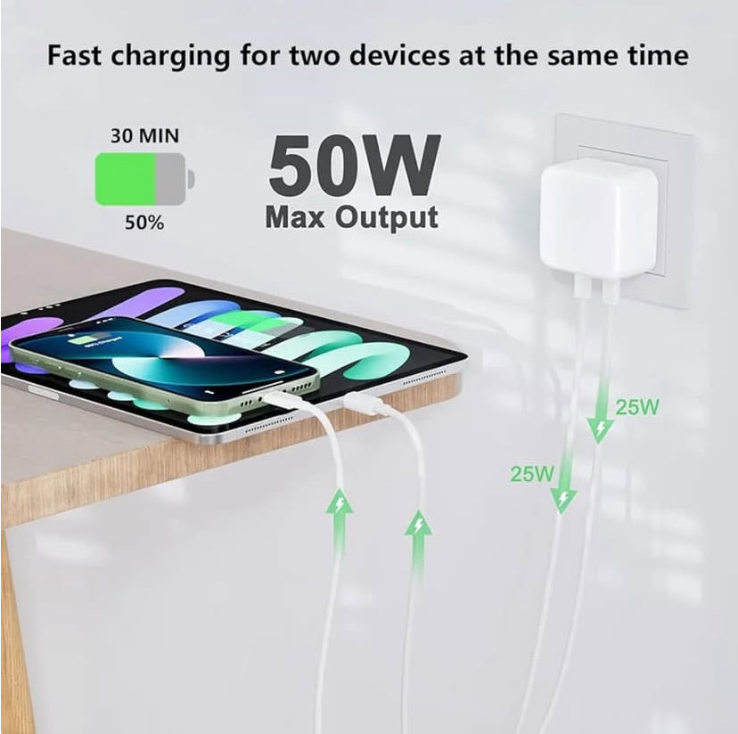 Chargeur rapide 50W