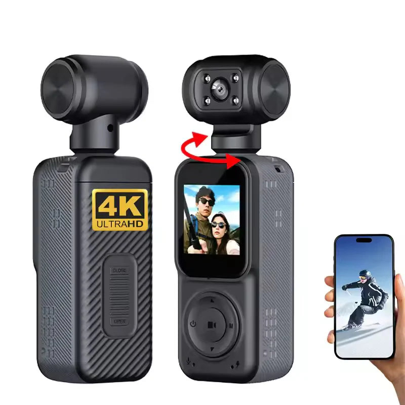 Caméra d'Action Portable 4K