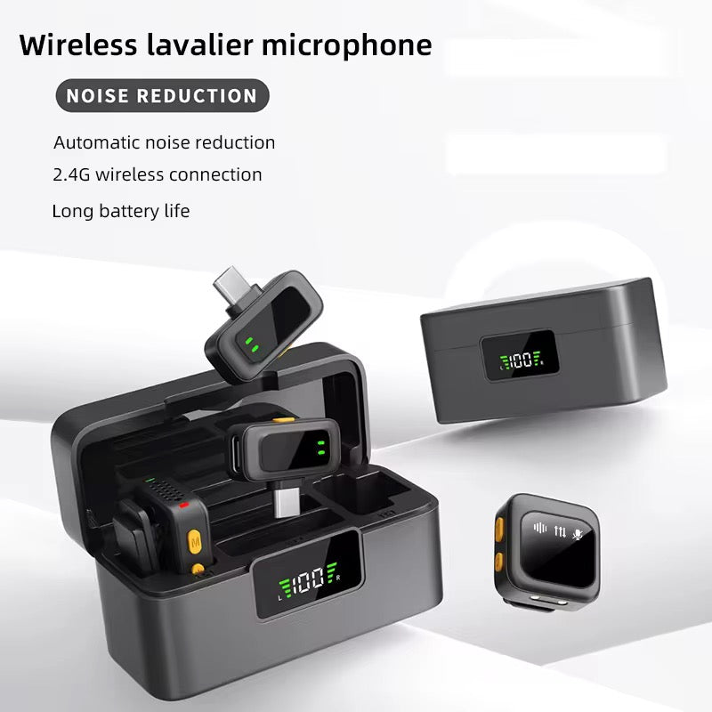 Microphone mini sans Fil Reduction du bruit ANC
