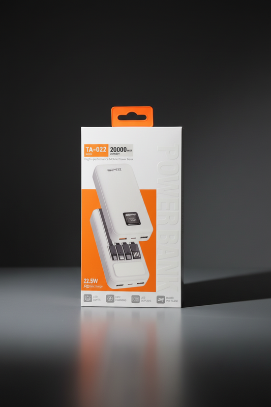 PowerBank 20.000mAh Modèle TA-022 - Promo magal