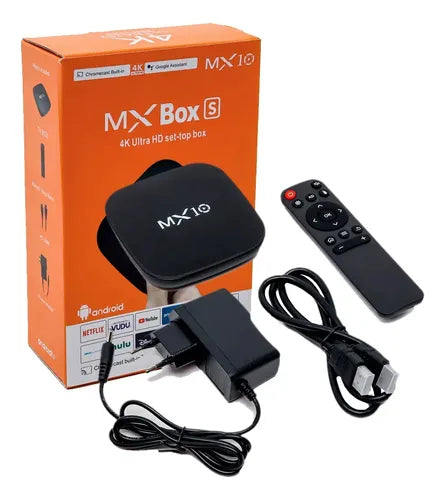MX Box-S décodeur 4K Android TV