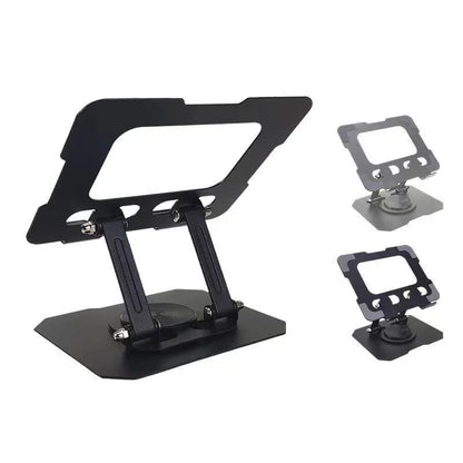 Support ordinateur métallique pliable rotatif à 360°